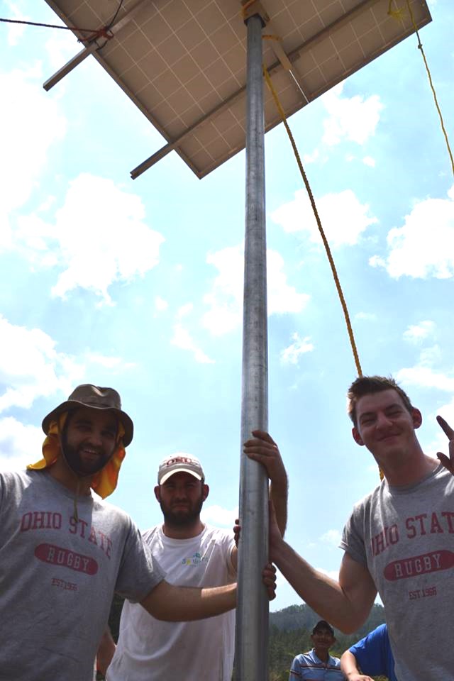 Honduras-Ohio State Rugby Players